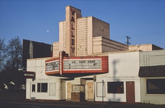 1980s America -  Valley Theater, Junction City, Oregon 1980