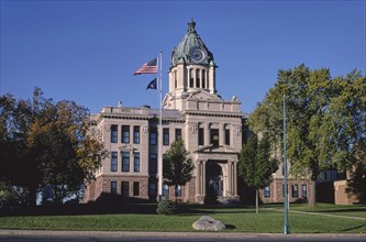 1980s United States -  Martin County Courthouse, Fairmont, Minnesota 1988