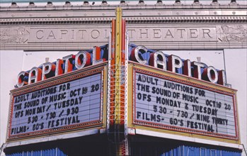 1980s America -  Capitol Theater, Olympia, Washington 1987