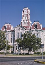 1990s United States -  Parker County Courthouse, Weatherford, Texas 1993