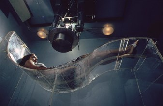 Whole body counter at EPA's Las Vegas National Environmental Research Center, May 1972