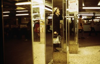 Herald Square Subway Station. 05/1973 New York City