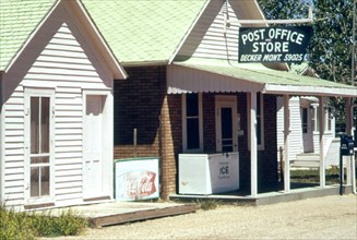 Decker's post office and general store, 06 1973
