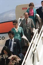 Mexican Congress members arrive in the USA