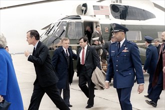 Vice President George Bush and other VIP's