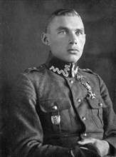 Karol Orlos (1894 - 1931) captain, pilot and observer of the Polish Army (ca. before 1931)