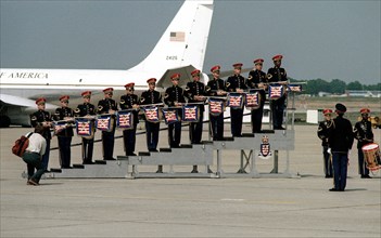 The U.S. Army Band members