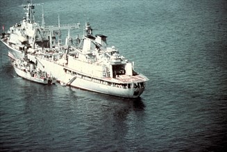 Soviet Berezina class fleet replenishment ship