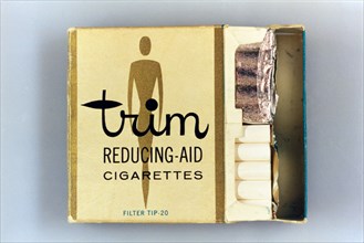 FDA History - Trim Reducing Aid Cigarettes from the late 1950s - banned by the FDA after many court battles.