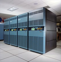 N-258 NAS (Numerical Aerodynamic Simulation) Computers - Silicon Graphics Power Challenge ca. 1997