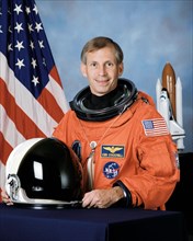 Official Portrait of astronaut Kenneth D. Cockrell, STS-111 mission commander ca. 1997