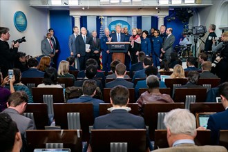 Donald Trump and the Coronavirus task force White House press briefing - March 15, 2020