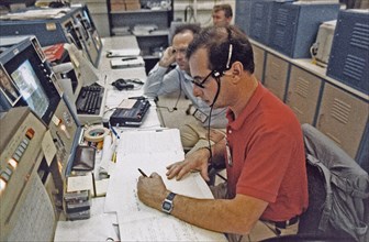 1984 - During a Spacelab flight, the hub of activity was the Payload Operations Control Center (POCC) at the Johnson Space Flight Center (JSC) in Houston, Texas.