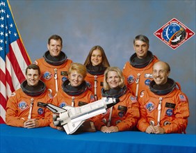 The STS-40 crew portrait ca. 1991