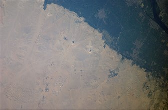 (30 May 2008) --- Pyramids of Dashur, Egypt are featured in this image photographed by an Expedition 17 crewmember on the International Space Station.