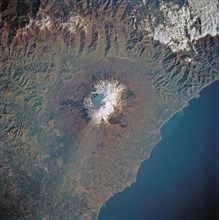 1994 - Mt. Etna, Sicily as seen from STS-62