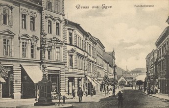 Rue de la Gare à Eger