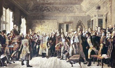 Die Ansprache von General Johann David Ludwig Graf Yorck von Wartenburg an die ostpreußischen Stände am 5. Februar 1813
