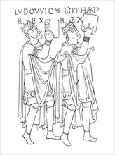 german Kings of the Carolingian Houses