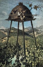 Hütte eines Weinberghüters in Südtirol