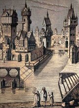 Ideal des Stadtbildes im 14. Jahrhundert