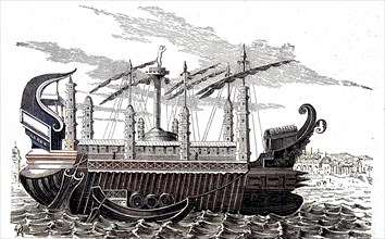 das Riesenschiff von Hiero II.