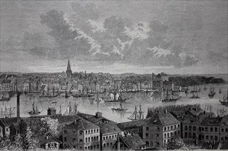 The city of Kiel in Germany