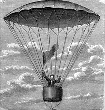 Parachute in 1880