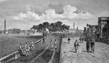 The Esplanade in Calcutta