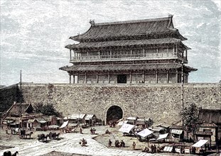 The Tsien Men Gate in Beijing
