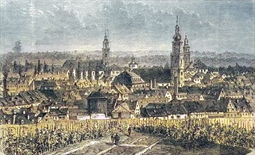 View of Erlangen