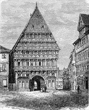 The Knochenbauer Amtshaus in Hildesheim
