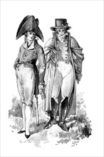 Men's fashion in 1802 in Central Europe