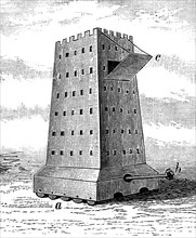 Helepole or walking tower