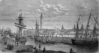 The port of Calais