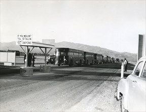 Atomic Bomb Convoy, 1952