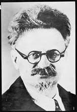 Portrait of Russian revolutionary Leon Trotsky