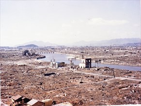 General view of Hiroshima, 1946