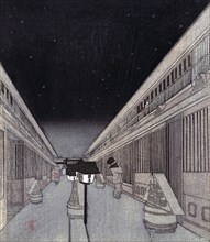 Main Street of the Yoshiwara on a Starlight Night