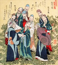 Ten wise men amongst the disciples of Confucius