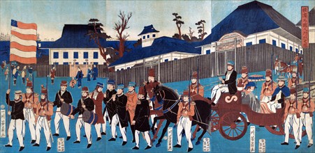 Procession of Foreigners in Yokohama
