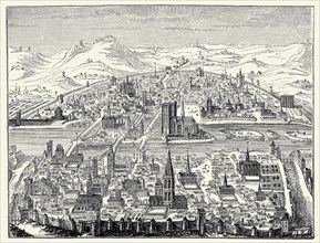 View of Paris 1607