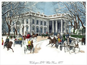Washington D.C. - White House - 1877