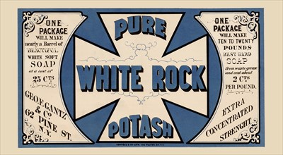 Pure White Rock Potash