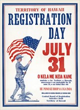 Territory of Hawaii registration day July 31 - Hawaiian