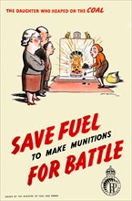 Save fuel to make munitions for battle - Daughter