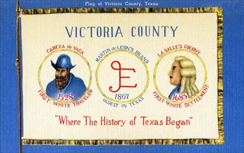 Flag of Victoria County, Texas
