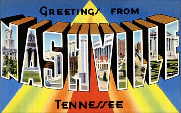 Greetings from Nashville, Tennessee