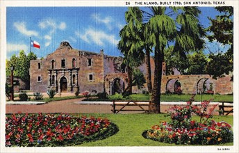 26 The Alamo, built in 1718, San Antonio, Texas