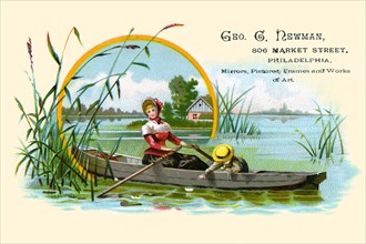 Geo G. Newman - Mom Rowing